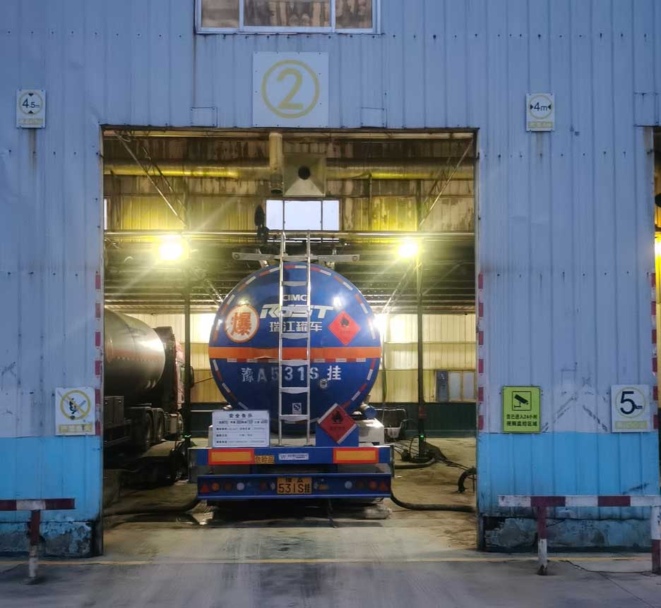 Henan customer using toluene